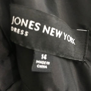 Jones New York Black Lace Dress